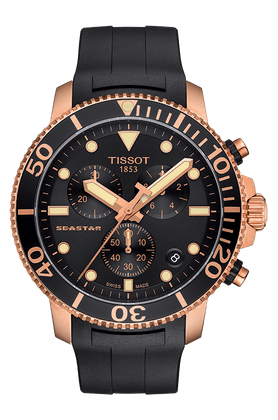 Tissot seastar 1000 石英錶玫瑰金版本