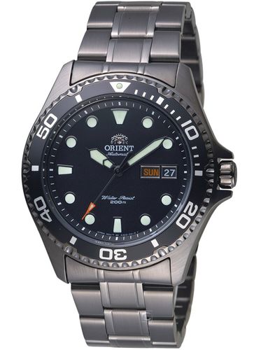 搭載F6922機芯的Orient東方錶Ray II 黑面黑帶 (faa02003b9)