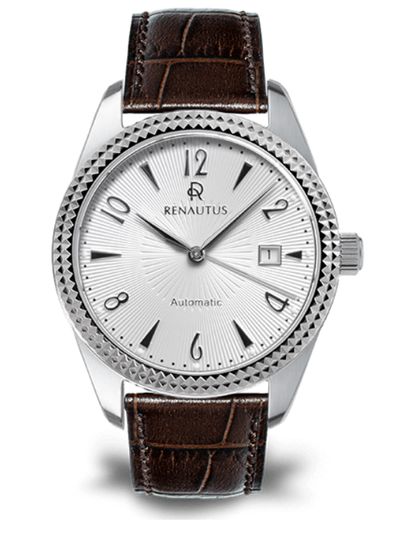 Renautus 的Classic Automatic 40 放射紋錶盤+巴黎飾釘錶殼