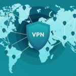 VPN可以連線全球示意圖，綠色背景十分酷炫，作為VPN是什麼的精選圖片